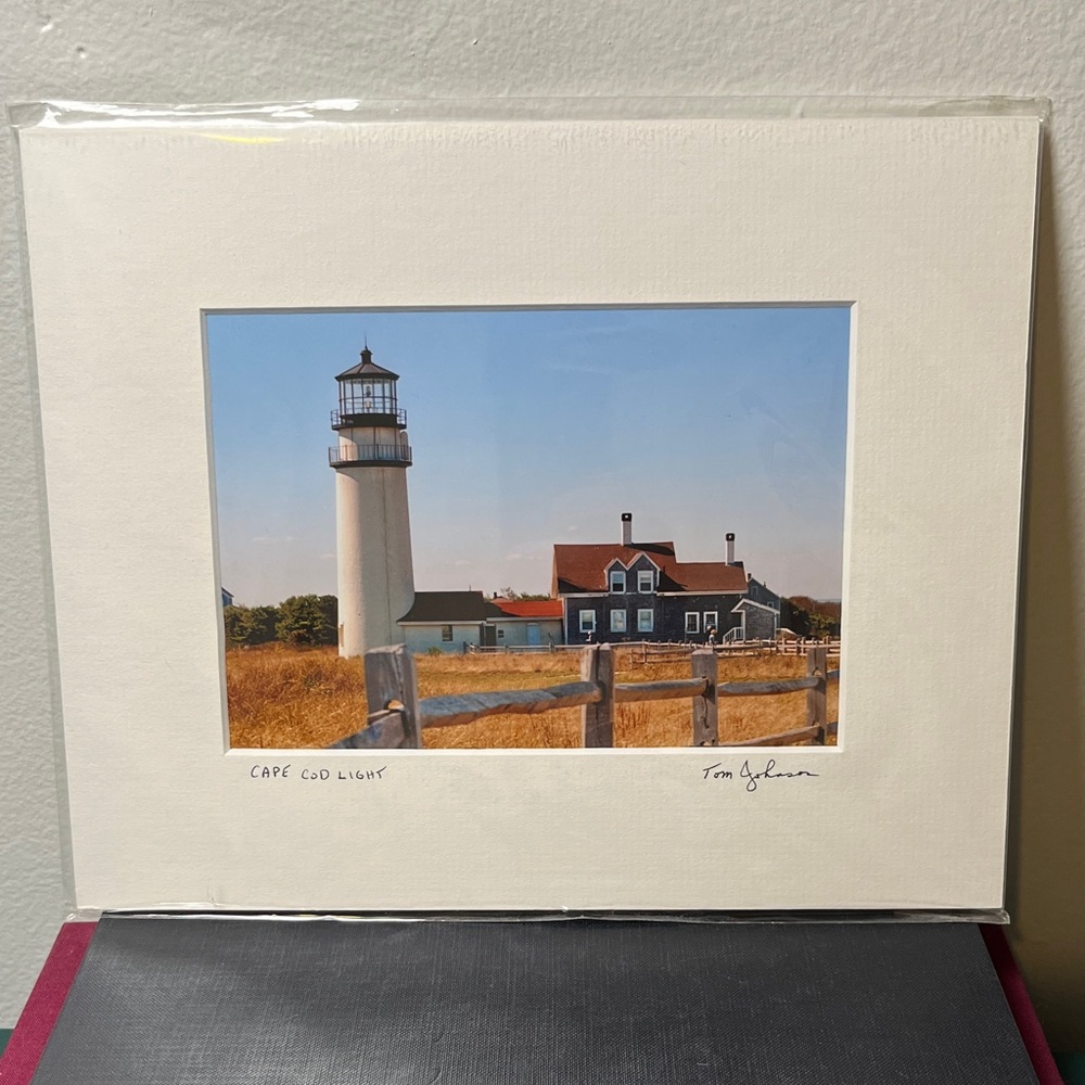 Cape Cod Lighthouse Beacon New Original Photograph Print by Tom Johnson Coastal
